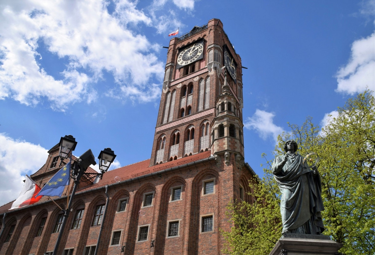 Toruu0144 Copernicus y Torre 1500