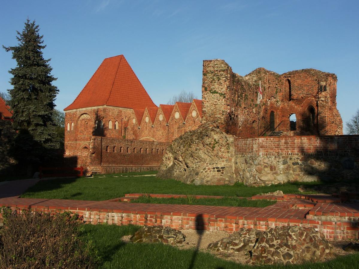 Torun castle of the Teutonic Order 13th century 1530