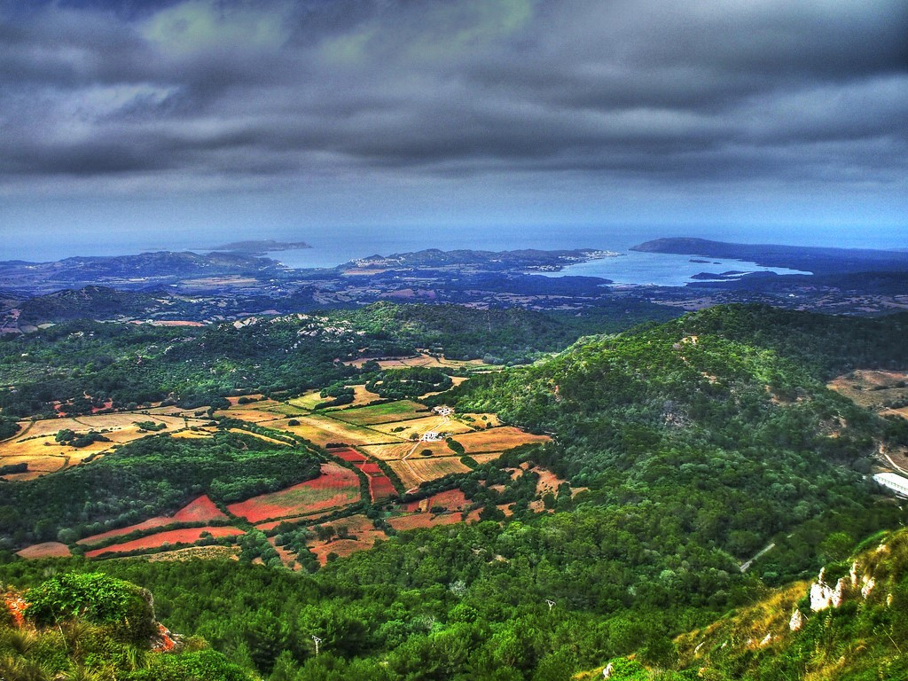 Menorca, vista aerea 2008
