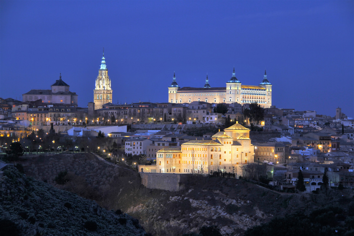 Panoramica Toledo. AUTOR.Agustu00edn Puig. Las Rutas de Carlos V 