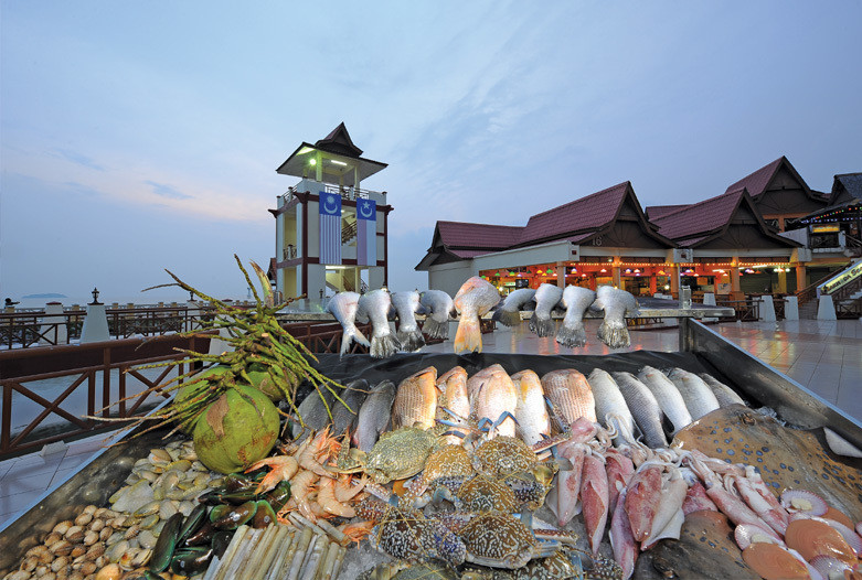 Malasia viajes  pescado fresco malacca