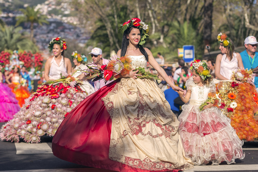 Madeira festa da flor desfile