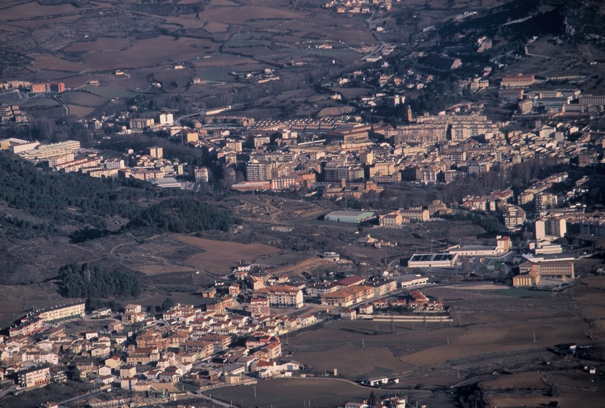 Estella, Vista au00e9rea