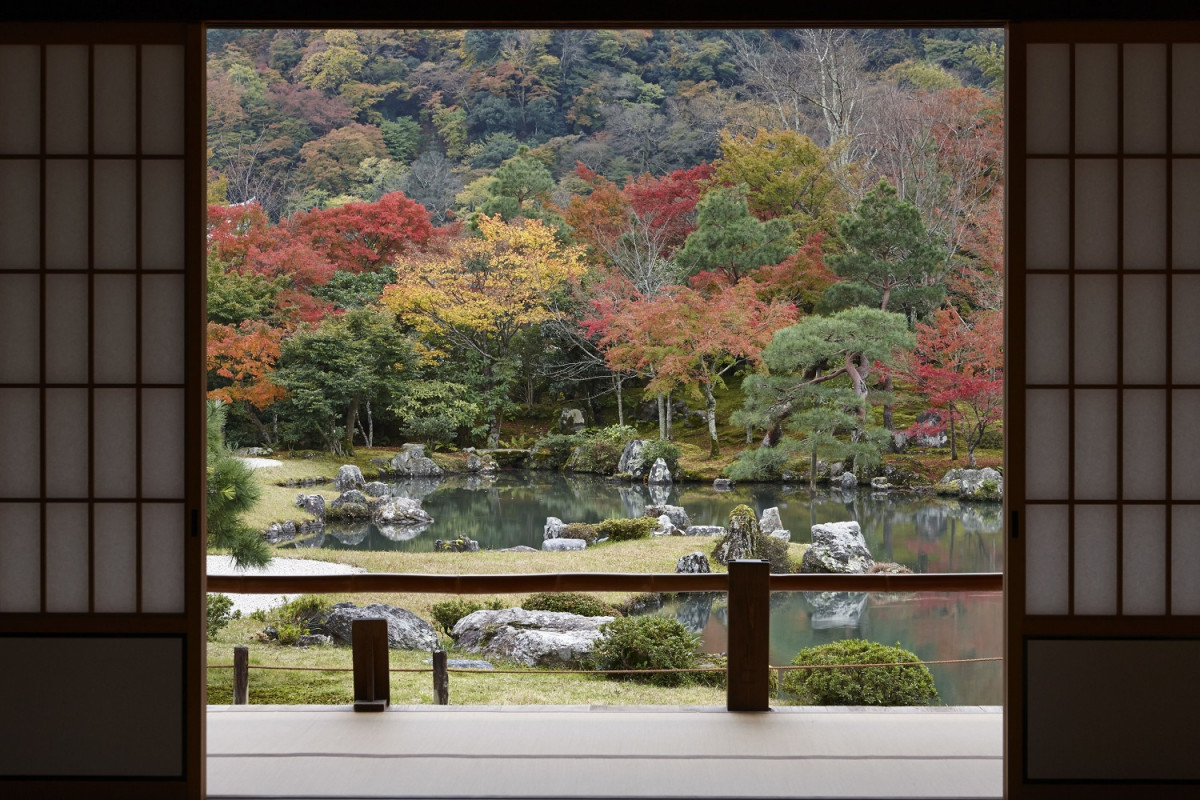 Japu00f3n  Kioto  Tenryu ji Temple  1500