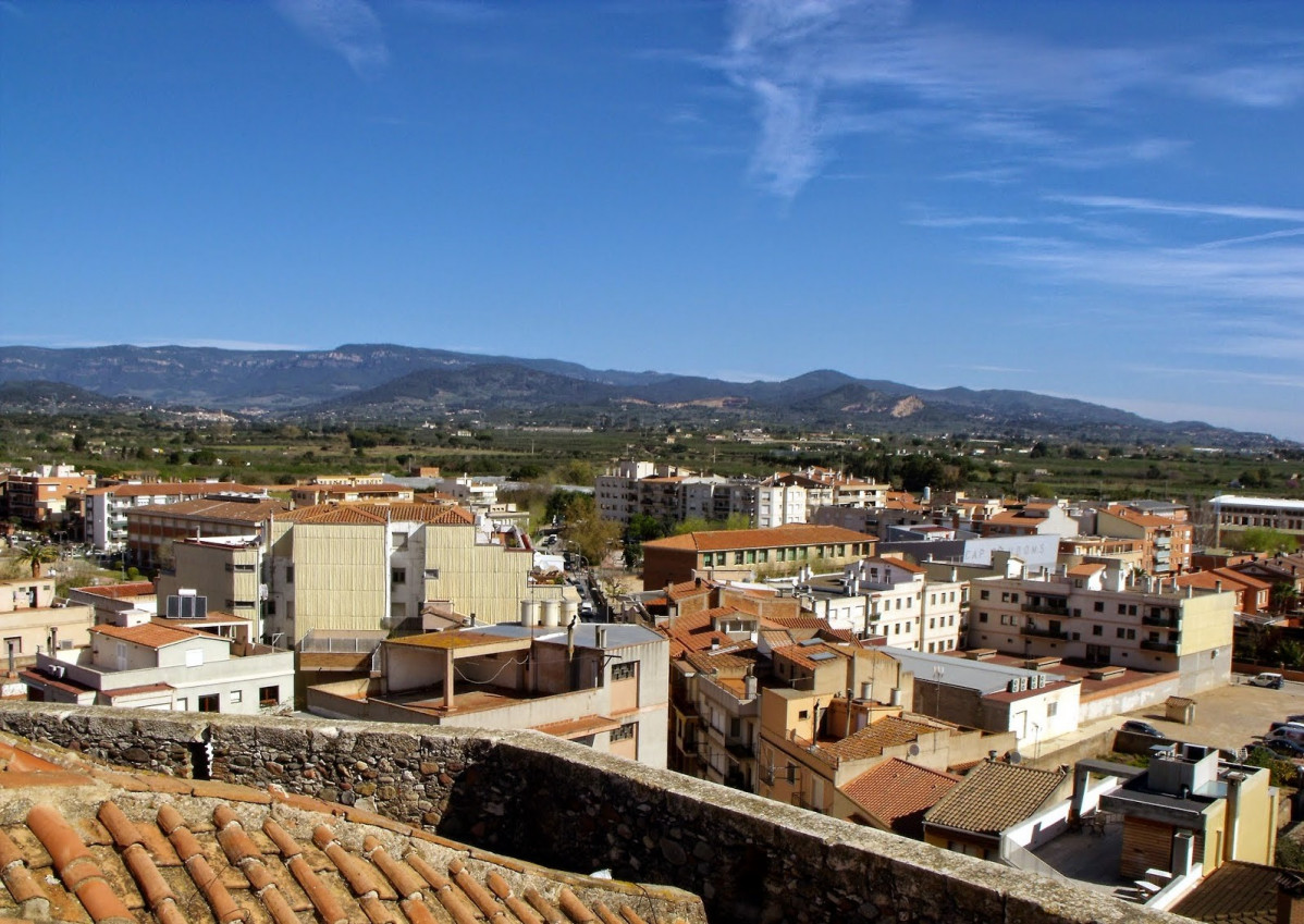 Riudoms, vista aerea
