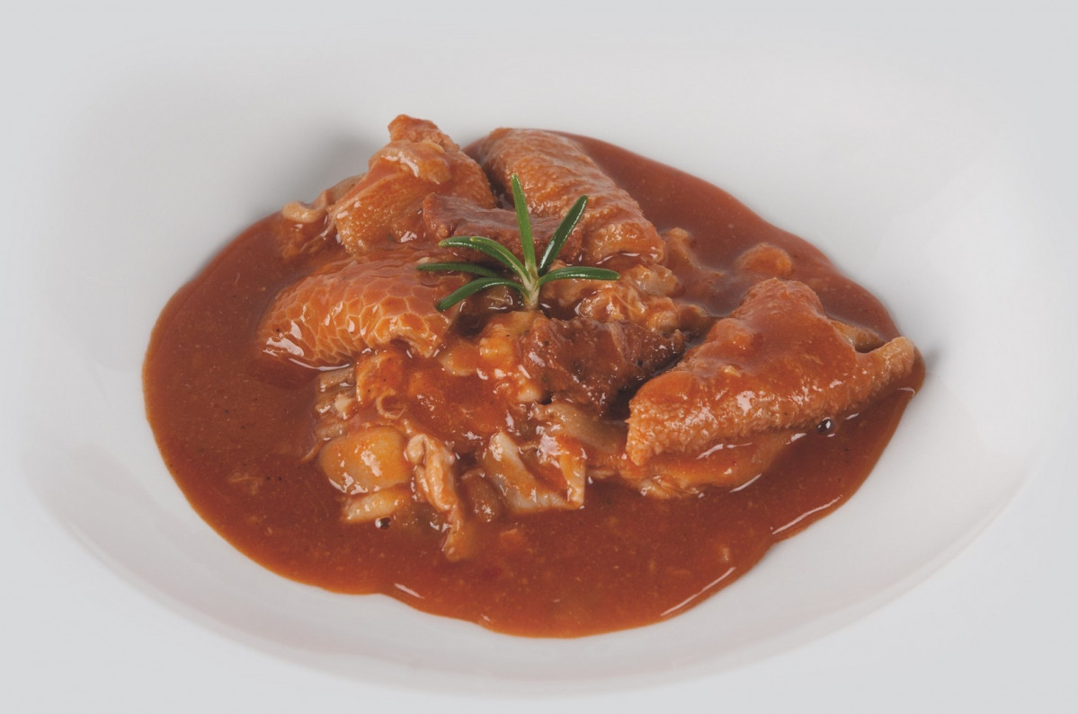 Plato de callos de cordero de Moralejo Selecciu00f3n (1586