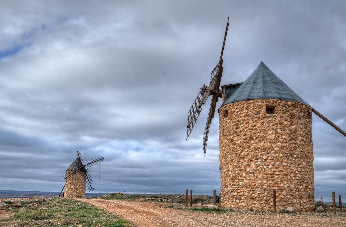 Belmonte (Cuenca) Molinos del Cerro del Puntal
