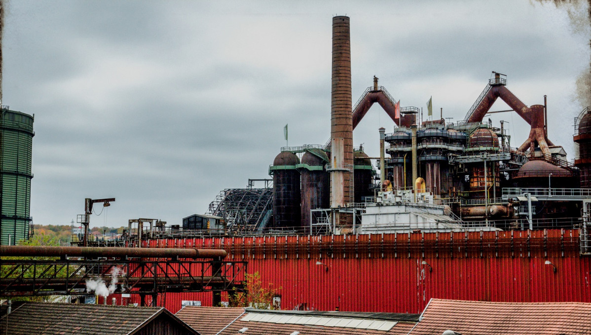 ALEMANIA usine sidu00e9rurgique de Vu00f6lklingen   Vu00f6lklinger Hu00fctte Sarre, Saarland,  2018 1620