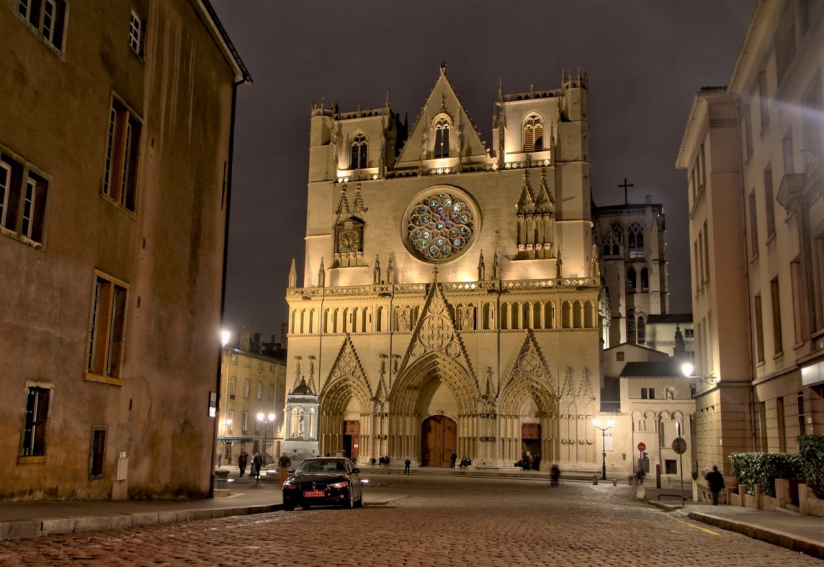 Lyon Catedral de Saint Jean de Lyon 1520
