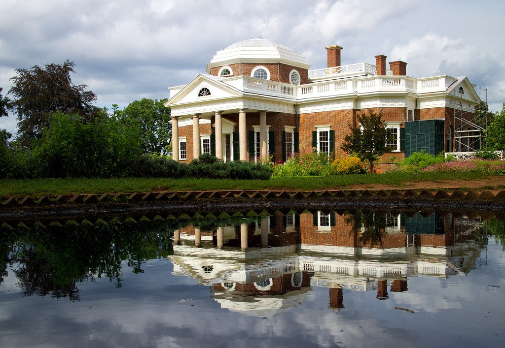 La casa de Jefferson, Monticello, fue el hogar del primer viu00f1edo de Estados Unidos