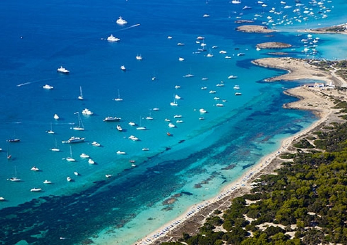 Formentera playa mignorn.