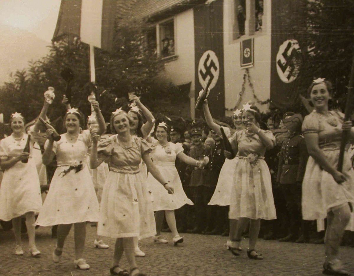 Fiesta del Vino 1937 en Bernkastel Kues (Foto Kreisarchiv Wittlich)