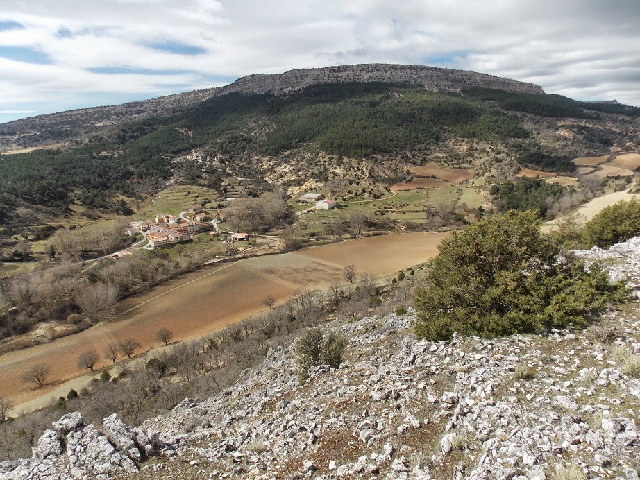 Burgos, vistas sobre Peña Cervera