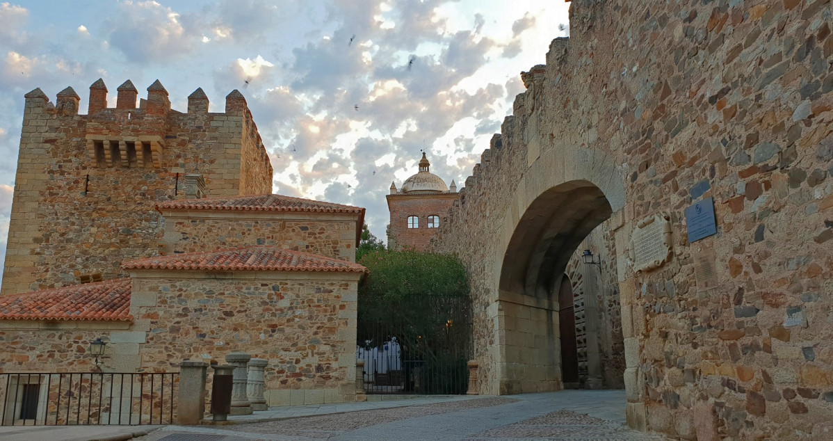 Arco de la Estrella Caceres 1590