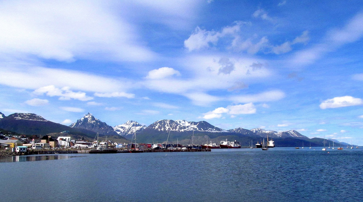 Ushuaia el Canal del Beagle, Argentina 1600 2018