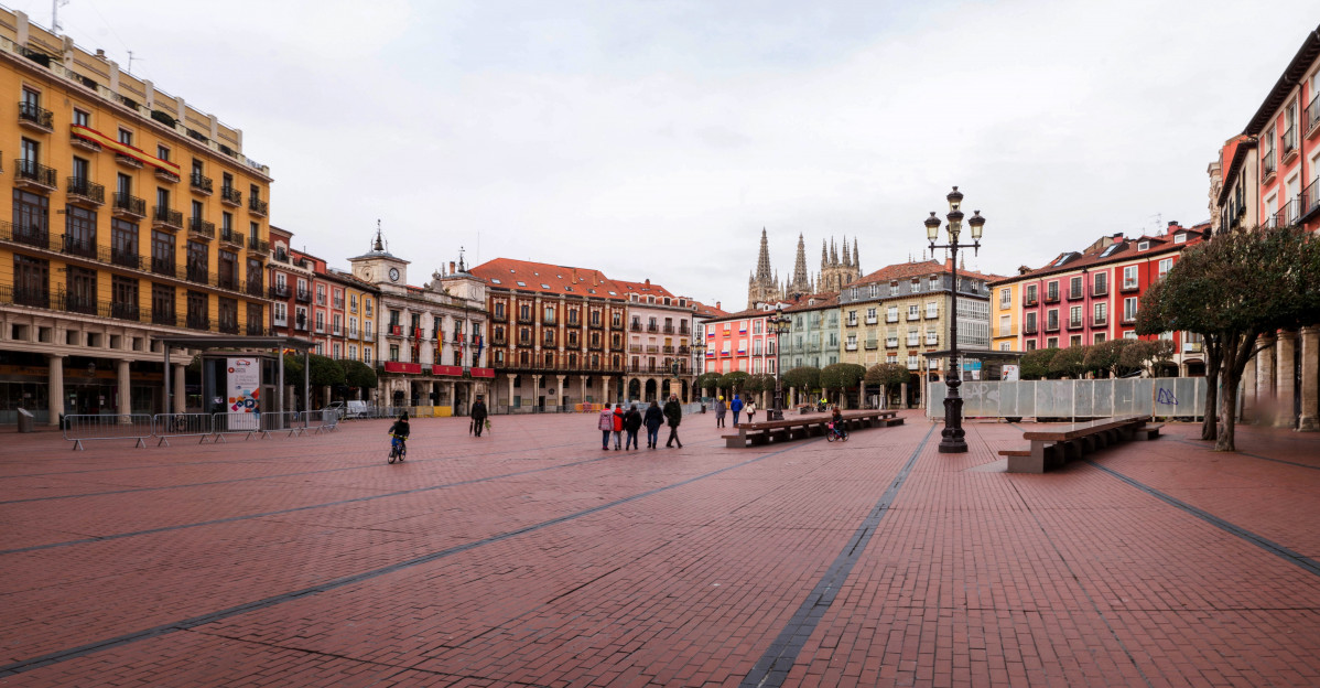 Burgos, Plaza Mayor 2018