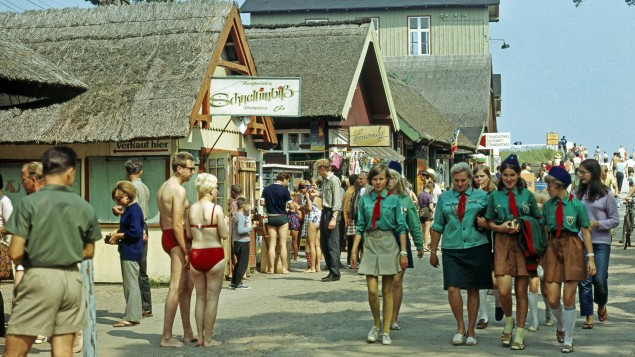 Vacaciones en Alemania Oriental en 1969 en Prerow  Mar Báltico (Foto imago Harald Lange) (1)