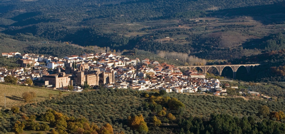 Panoru00e1mic de  Guadalupe, aceres 1600