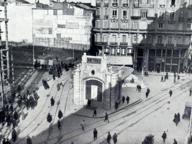 Templete de La Red de San Luis. ARCHIVO METRO MADRID (1)