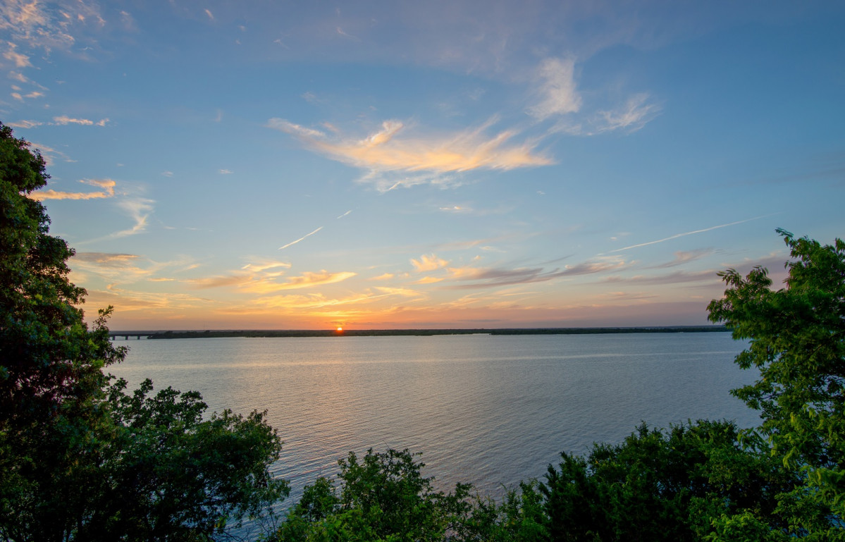 Lake Whitney Sunset 1599 EEUU