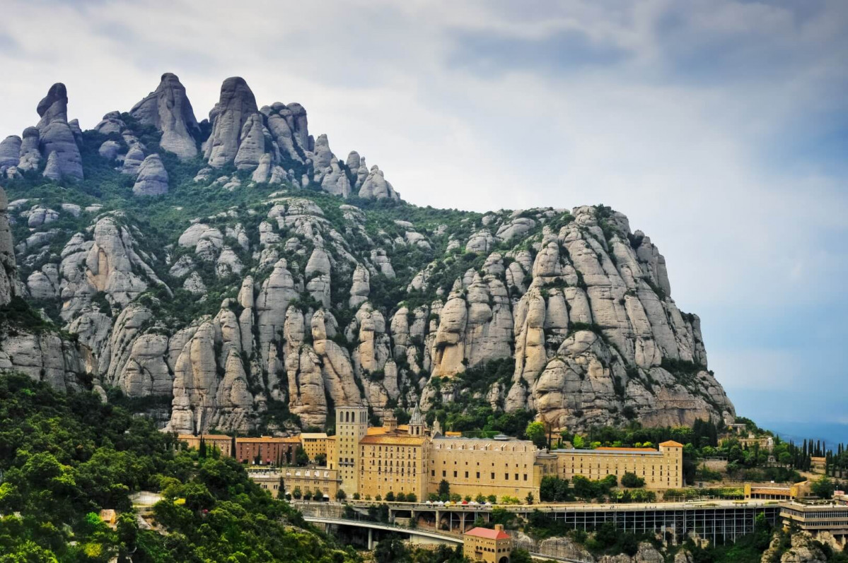 Monasterio Monserrat Cataluna Barcelona