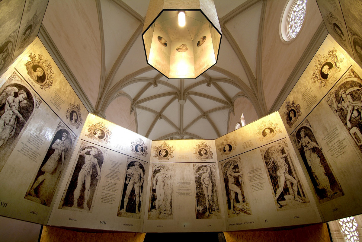 Tarazona Claustro Catedral y Exposición Restauracion