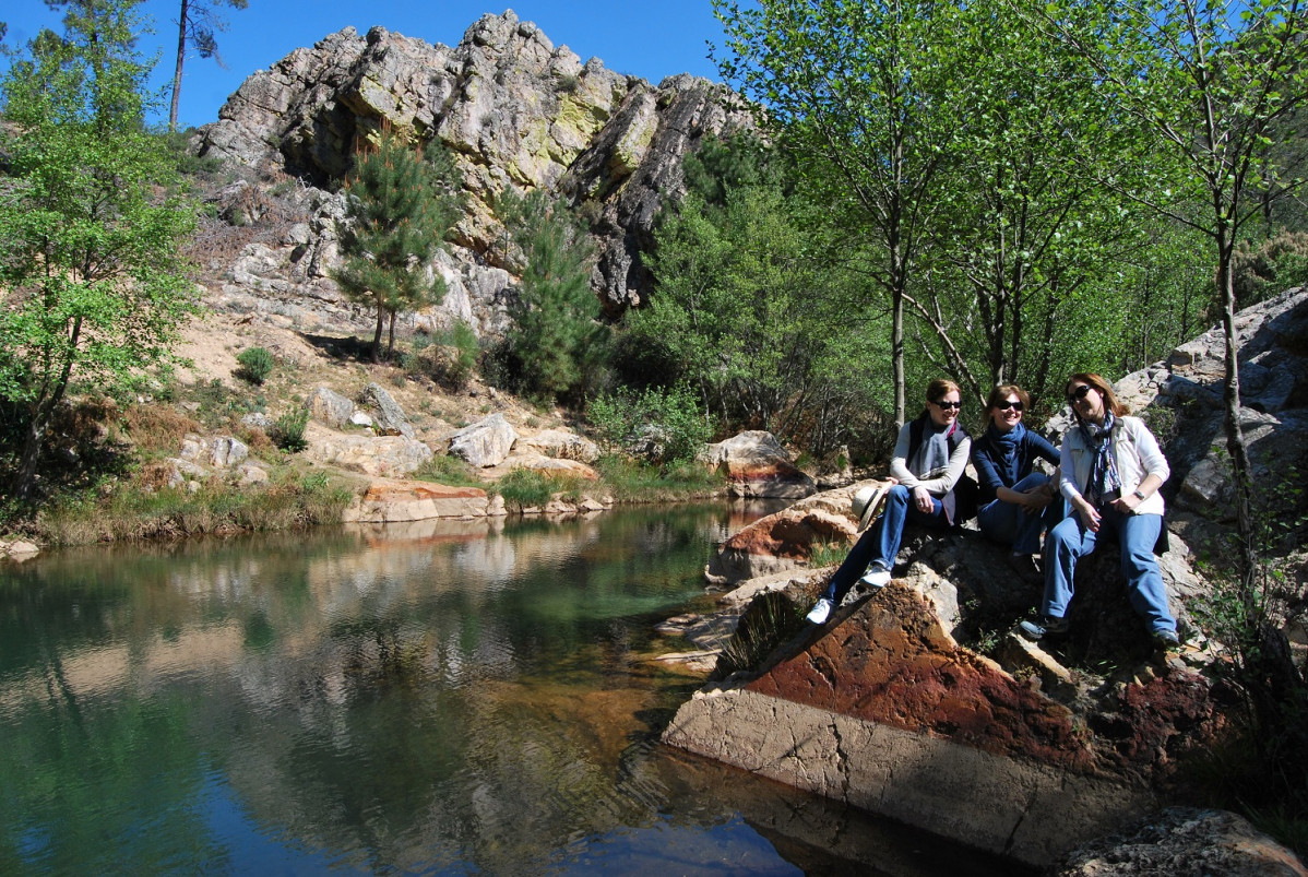 Charco de la Nutria r°o Ruecas, Caceres 1500