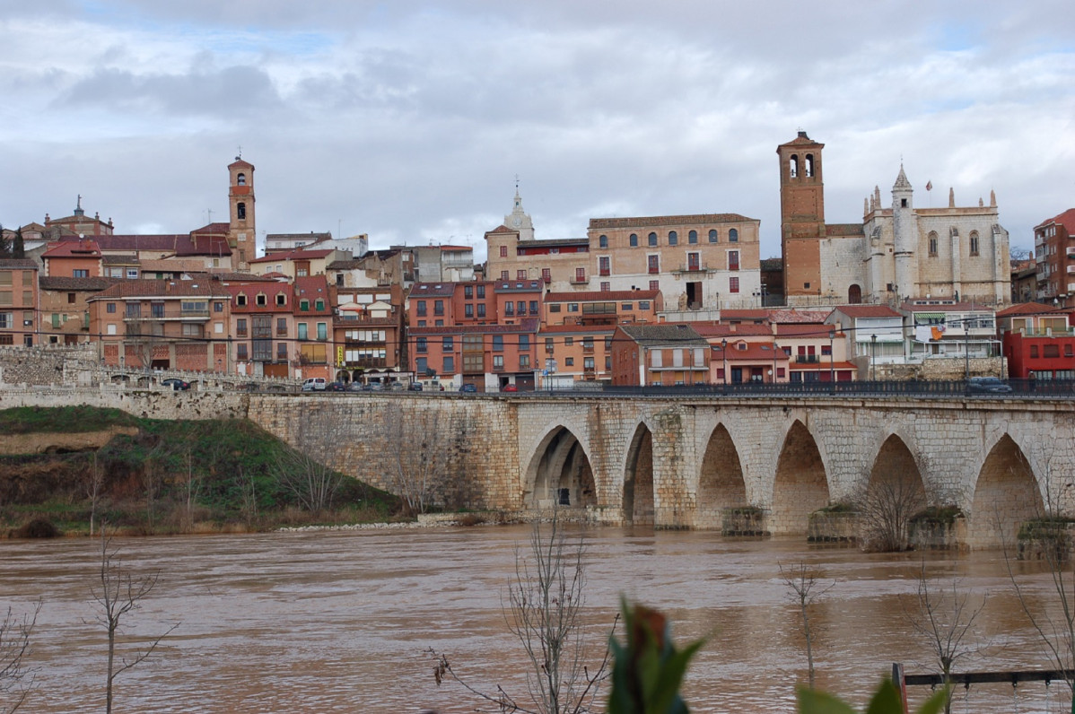 Tordesilla, Valldolid, puente sobre el ru00edo duero