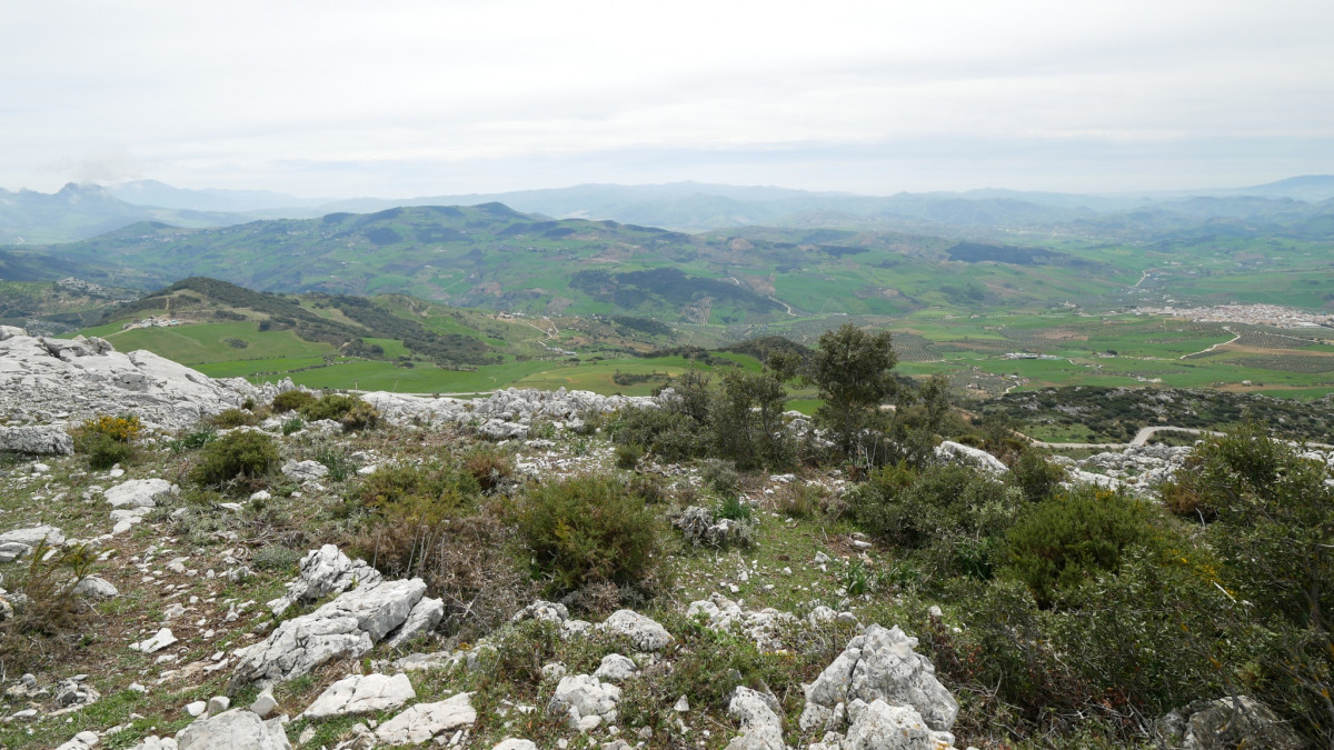 Vista al sur desde el Mirador Manuel Grajales