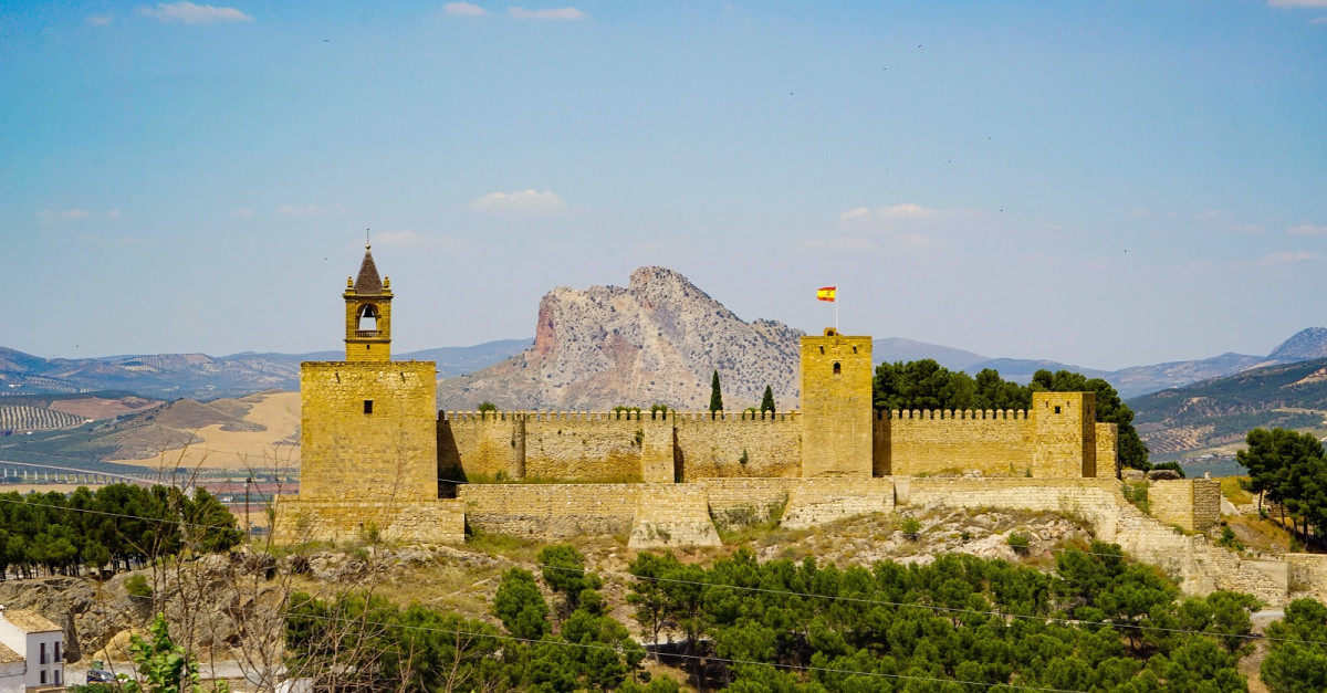 Alcazaba von Antequera 1600 2018