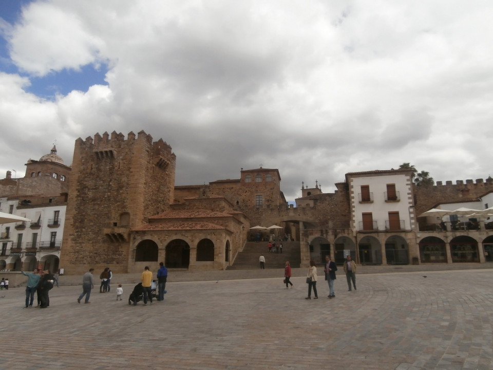 Cáceres, Plaza Mayor y casco Histórico, foto MF GONZÁLEZ