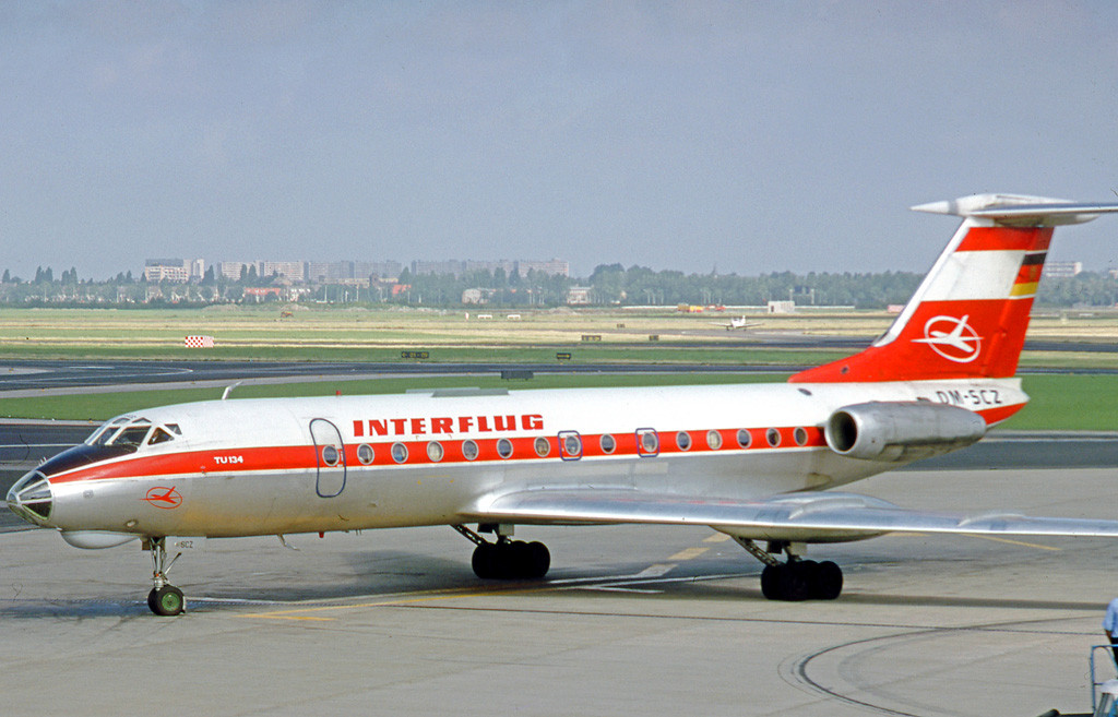 Tupolev Tu 134 Interflug