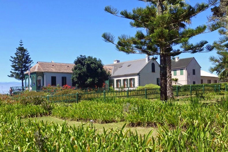 Santa Elena Longwood House, residencia de Napoleón en la isla de Santa Helena