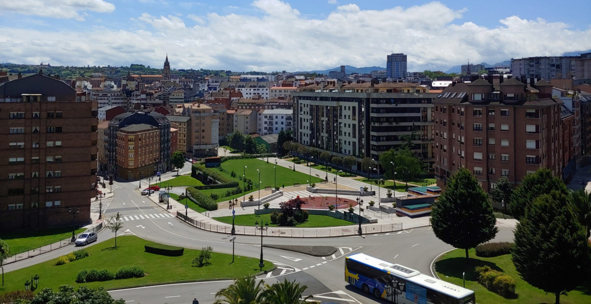 Panoru00e1mica de Oviedo, C, Cuesta