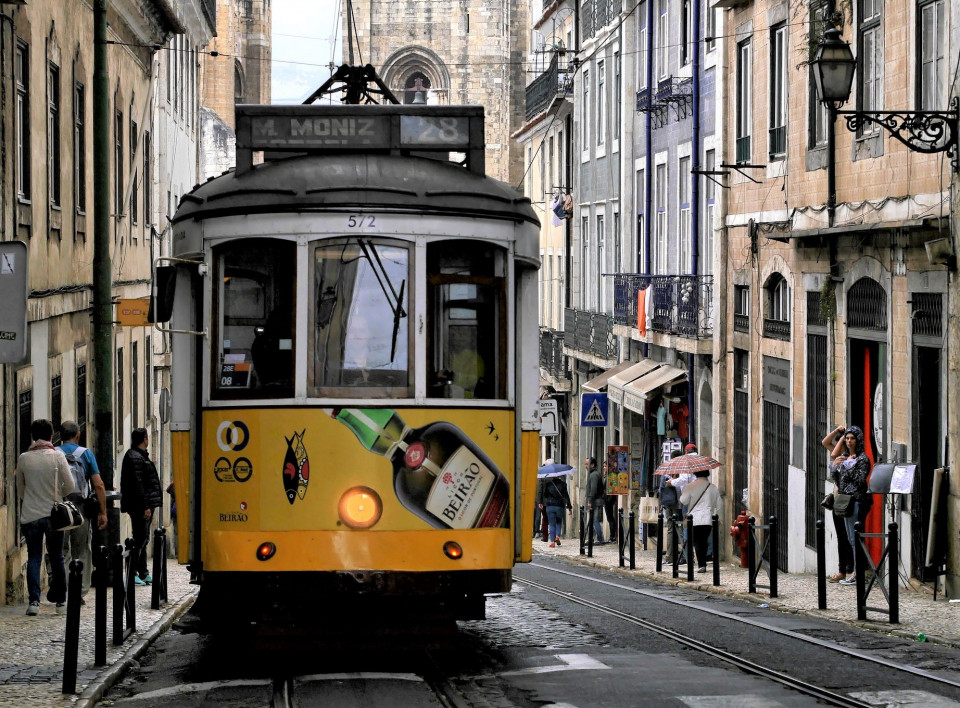 Lisboa 28 of the electrico, in Lisboa