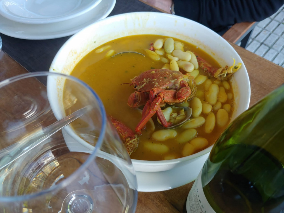 Fabada asturiana, marinera