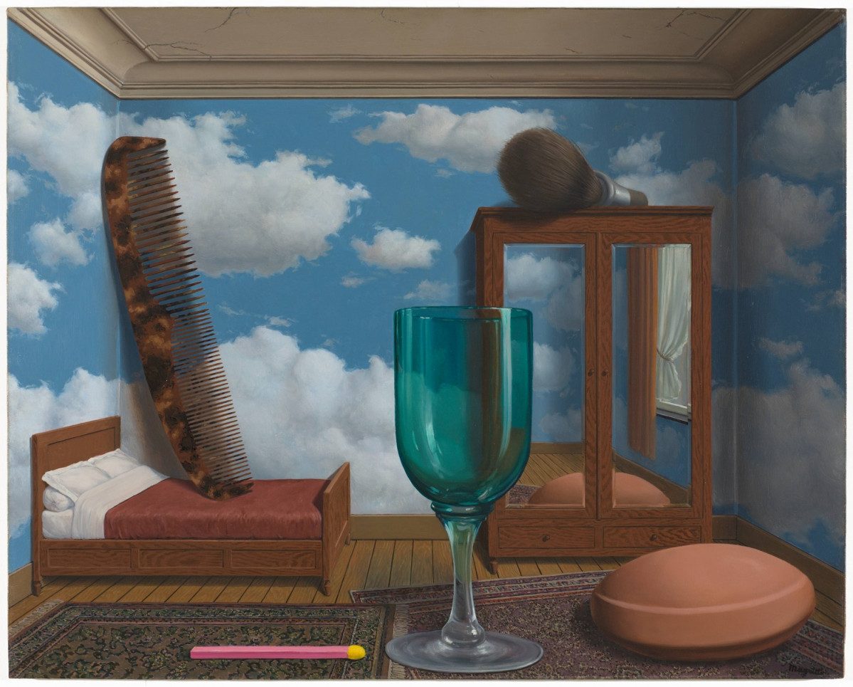 Renu00e9 Magritte. Los valores personales, 1952. San Francisco Museum of Modern Art