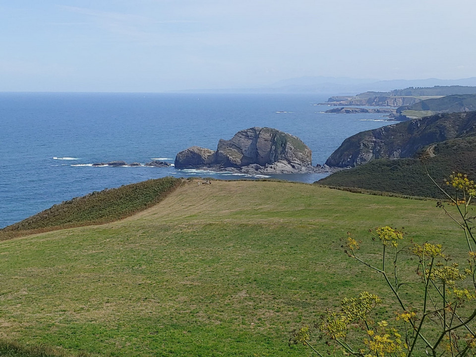 Vista panorámica, desde Peñas, Asturias