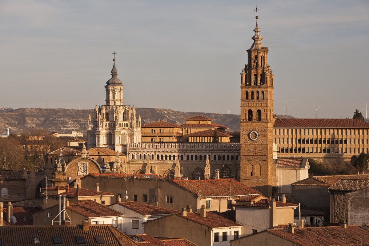 Tarazona, perfil de la catedral, Ruta mudejar