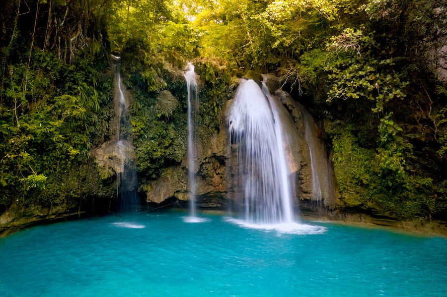 Cataratas de Kawasan, Cebu, Filipinas