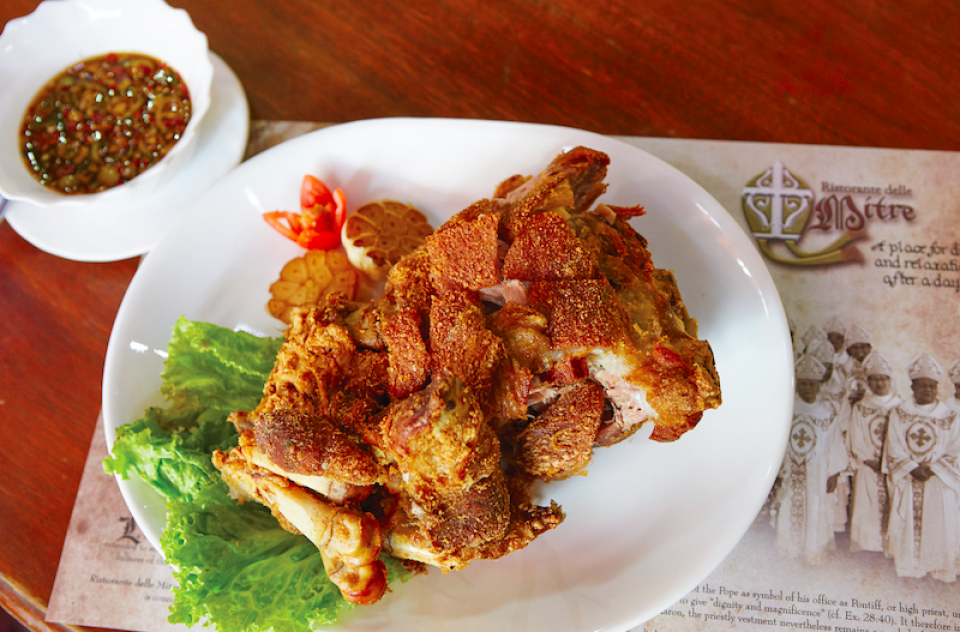 Crispy Pata from Ristorante delle Mitre, Intramuros, Manila