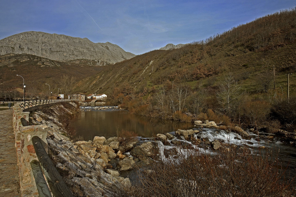 Rio Torio en Vegacervera, foto de Javier Guitierrez