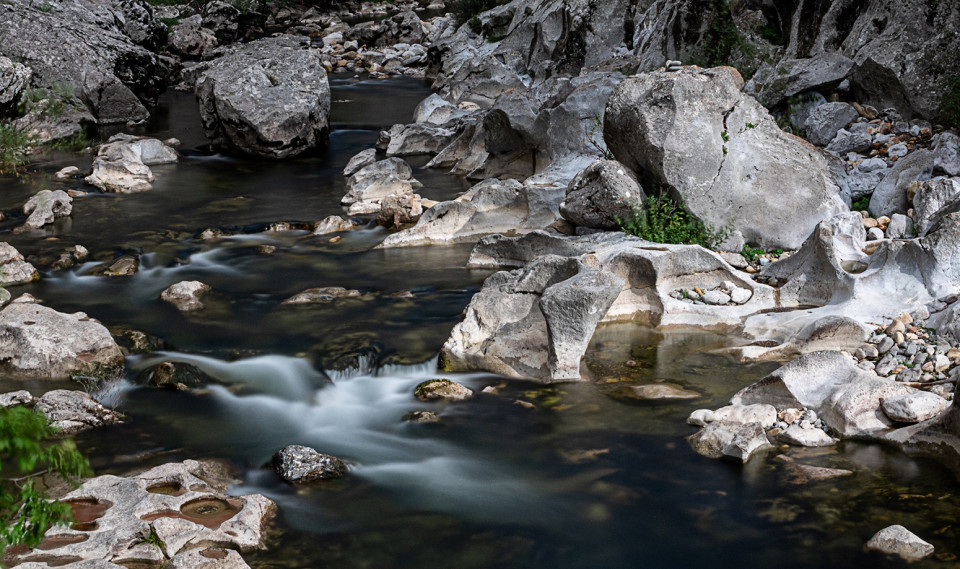 Rio Torio, al final de las Hoces de Vegacervera