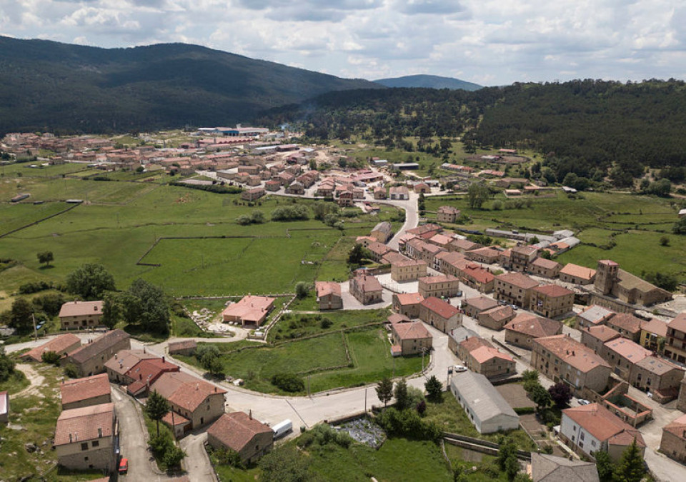 Vista Panorámica de Regumiel de la Sierra.