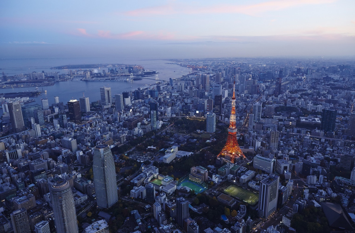 Tokyo, Vista au00e9rea 1500