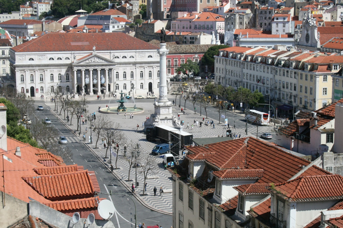 Lisboa, Plaza do Rossio