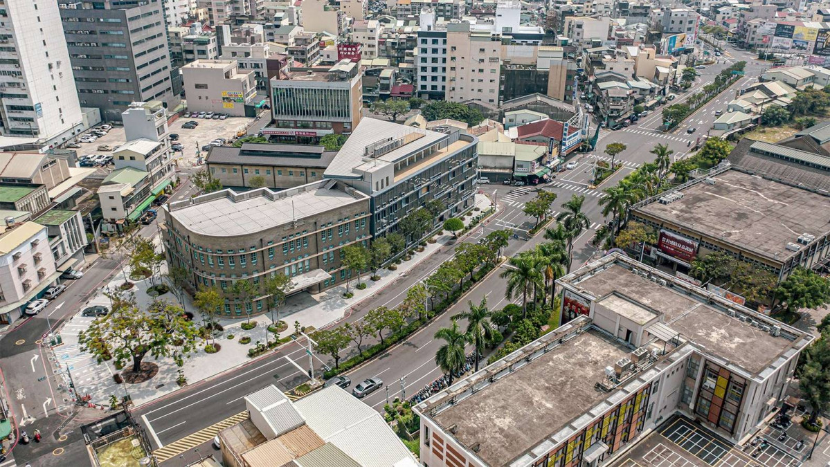 3.aerial view from Chung Shan Rd.