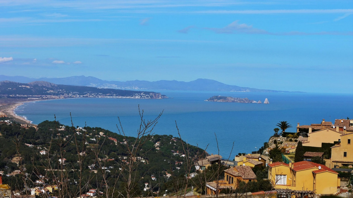 Begur Vista de la Costa Brava e Islas Medes