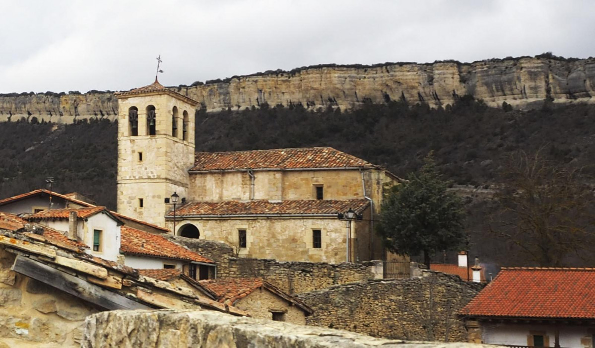 Burgos, El Templo de San Pelayo de Puentedey