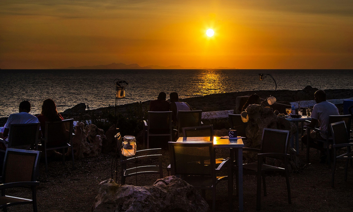 Menorca, Puesta Sol   Faro Artrutx